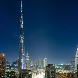 Marco Polo - 2 Bedroom With Burj Khalifa View - 5 Min To Mall دبي